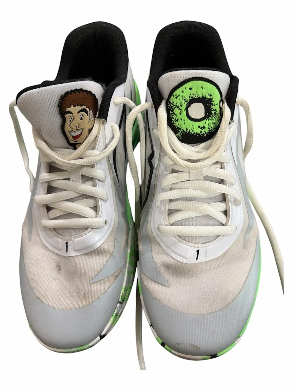 PUMA MB.02 Lo LaMel-O Lamelo Ball Elektro Green White